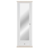Pontypool Single-Door Wardrobe L/P Forte White