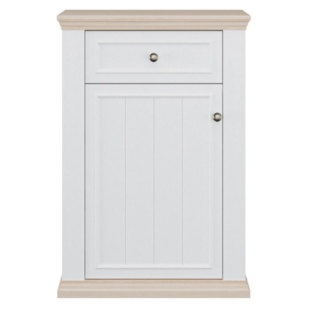 Szafka na buty Pontypool Forte Biały/Dąb Riva