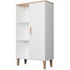 Denver Bookcase Kocot Meble white