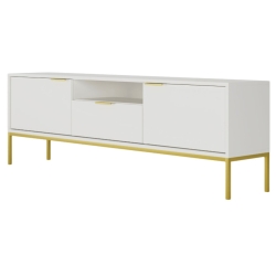 Kocot Meble Austin: Biały/Złoty 