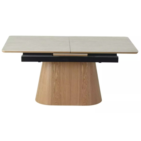 Monaco Extendable Dining Table Travertine/Beige Signal