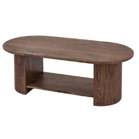 Perila Oval Coffee Table Halmar
