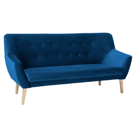 Sofa Nordic 3 Velvet granat tapicerka Bluvel 86 Signal