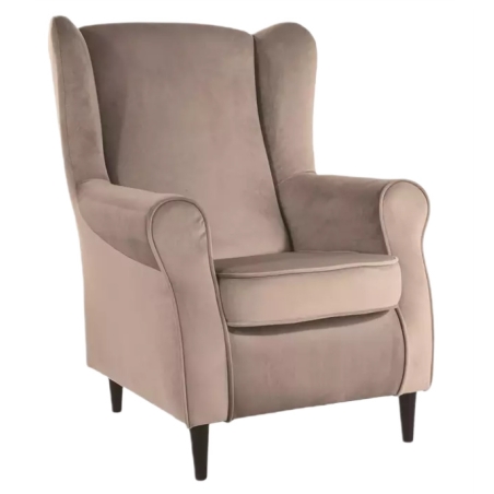 Baron Velvet Beige Bluvel 28 Signal armchair