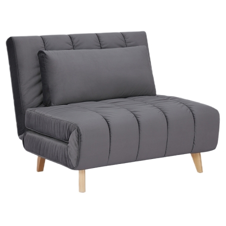 Billy Velvet armchair Grey Tap.139 Signal