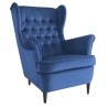 Fotel Harry Velvet Granatowy Bluvel 86 Signal