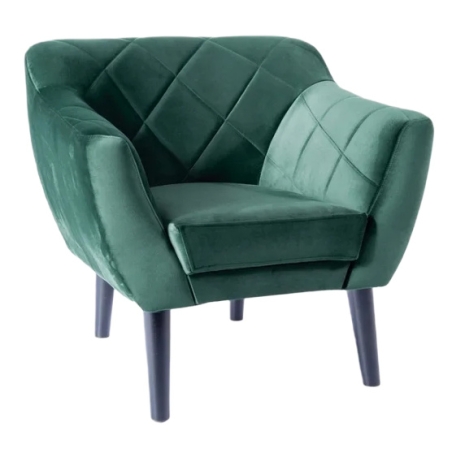 Karo 1 Velvet Green Bluvel 78 Signal armchair