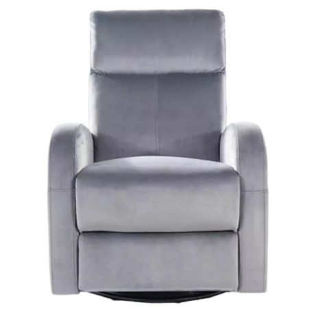 Olympus stretch armchair Velvet grey Bluvel 14 Signal