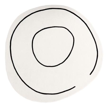 Dywan Loop Ivory Round