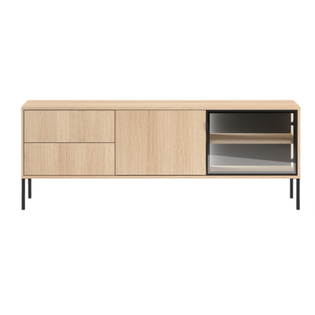 Barnee 04 TV Cabinet ML Meble lindberg oak