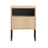Barnee 05 Bedside Table ML Meble oak