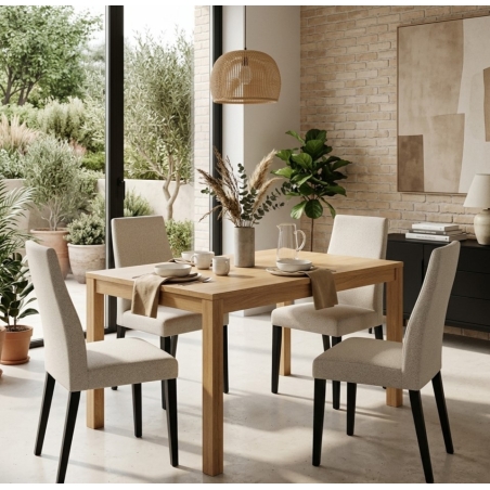 Dorado Chair Black Beech Szynaka Meble