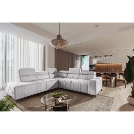 Fabrio IX L-Shaped Corner Sofa - Brattex