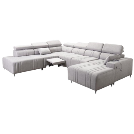 Fabrio X MIX U-Shaped Corner Sofa with Relax Function Brattex