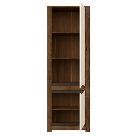 Ruso bookcase Black Red White
