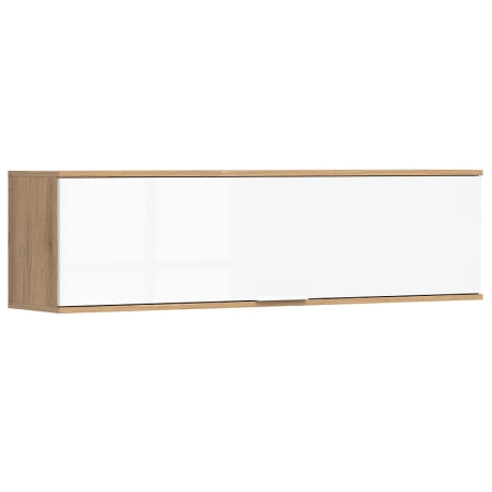 Zele wall cabinet Black Red White