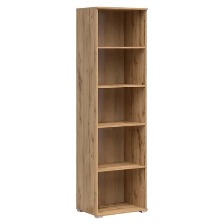 Zele bookcase Black Red White