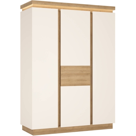 Wardrobe 3D Lyon Jasny LYOS02 oak riviera bright Meble Wójcik