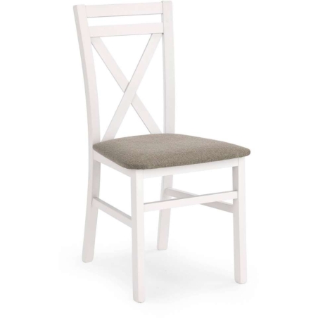 Dariusz white inari chair 23 Halmar