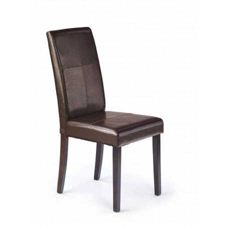 Kerry Bis chair wenge / dark brown Halmar