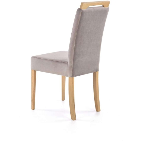 Clarion chair honey oak / velvet RIVIERA 91 Halmar