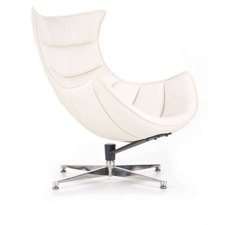 Luxor white armchair Halmar