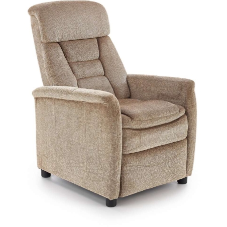 Jordan beige relaxing armchair Halmar