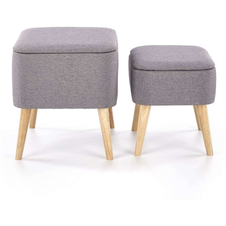 Pula poufs ash Halmar