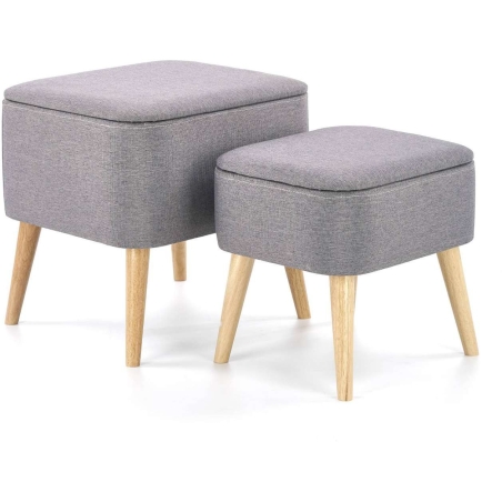 Pula poufs ash Halmar