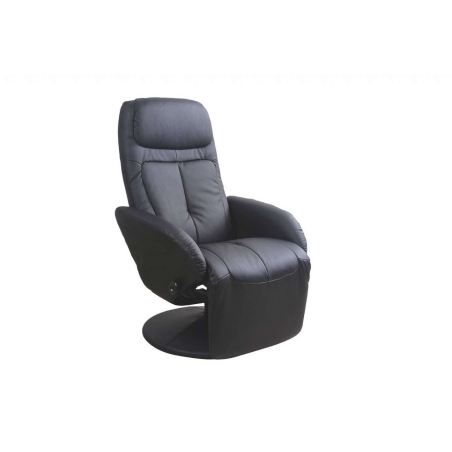 Optima black armchair Halmar