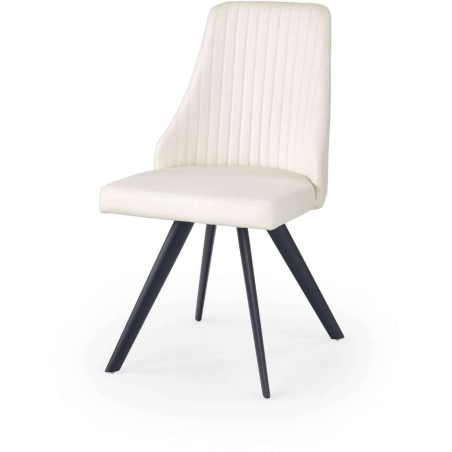 K206 white eco leather chair Halmar