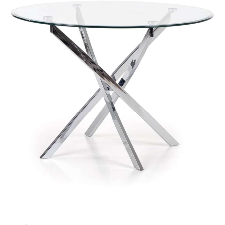 Raymond round glass table Halmar