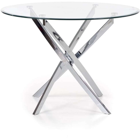 Raymond round glass table Halmar