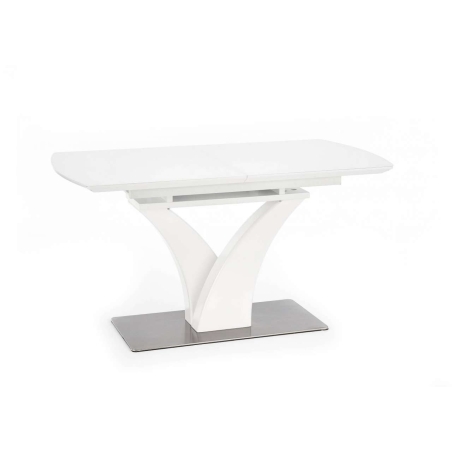 Palermo folding table white matt Halmar