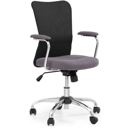 Andy youth armchair ash / black Halmar
