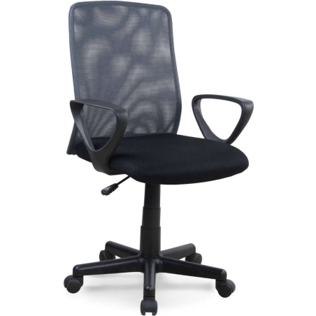 Alex office armchair black-grey Halmar