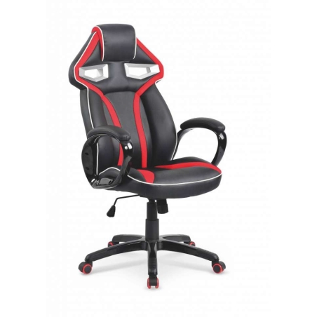 Honor office armchair black and red Halmar