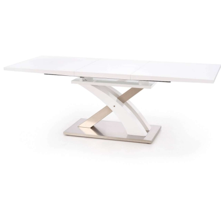 Sandor folding table white lacquered Halmar