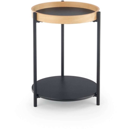 Rolo bench black oak natural Halmar