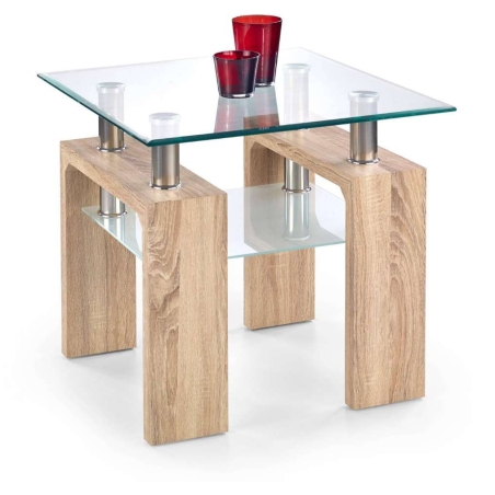 Diana H square bench oak sonoma Halmar
