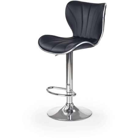 H69 hocker black eco leather Halmar
