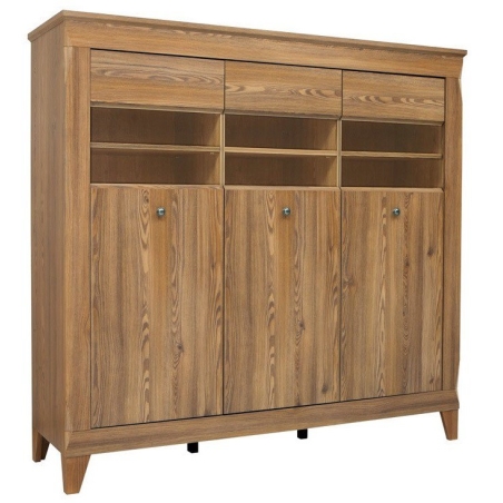 Bench unit Bergen REG3W Black Red White