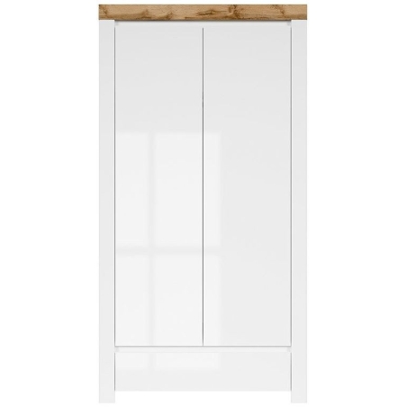 Wardrobe Holten SZF2D1S Black Red White
