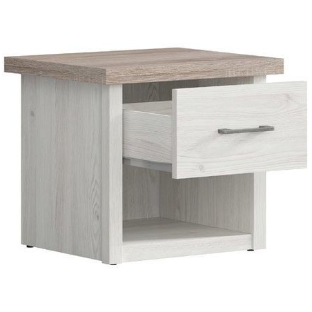 Luca Juzi KOM1S bedside cabinet Black Red White