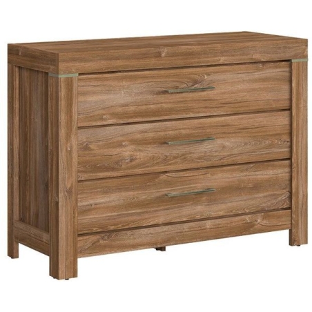Gent chest of drawers KOM3S Black Red White