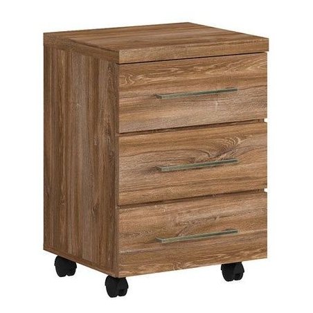 Gent KON3S chest of drawers Black Red White
