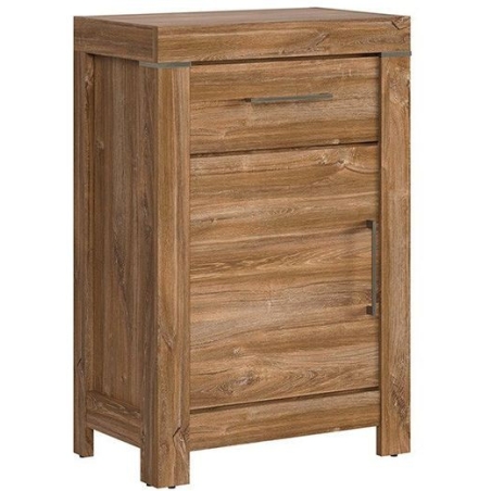 Gent chest of drawers KOM1D1S Black Red White