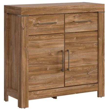 Gent chest of drawers KOM2D2S Black Red White