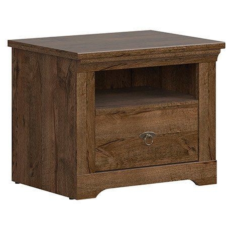 Bedside table Patras KOM1S Black Red White