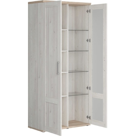Romance sideboard REG1D1W Black Red White